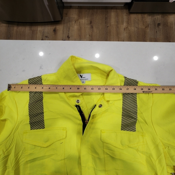 National Safety Apparel X-Large Hi-Vis Yellow And Black VIZABLE® FR Cotton/Nylon - Picture 12 of 16
